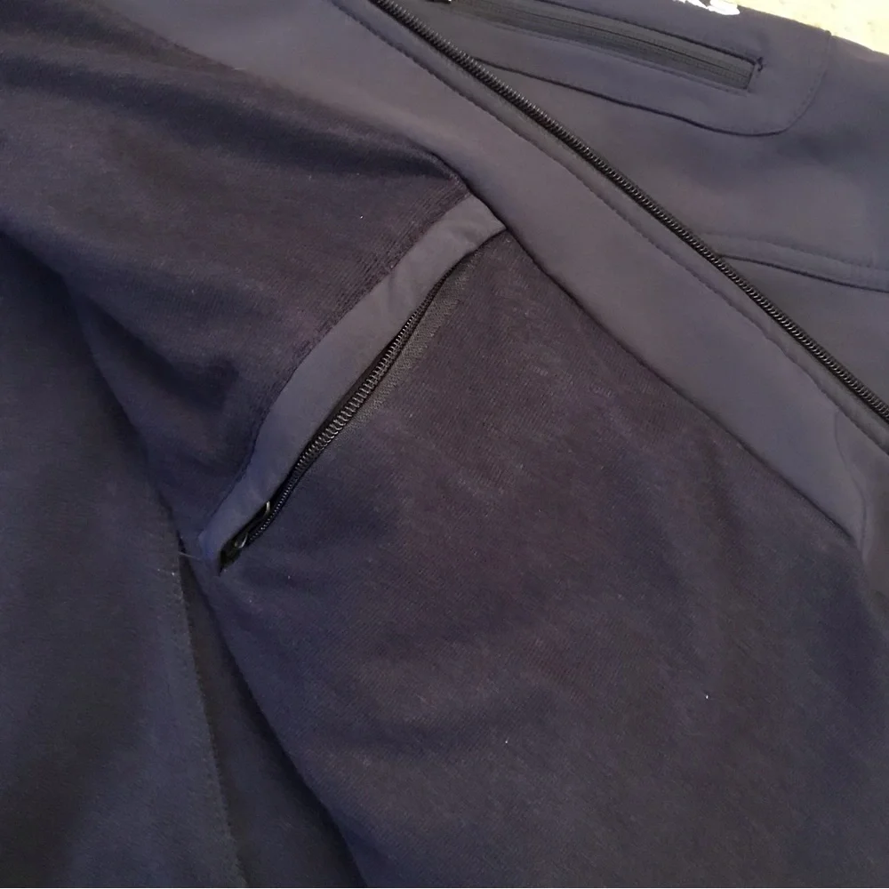 NFL Seattle Seahawks Stadium Jacket Adult Size Large Soft Shell Fleece Dark Blue - Picture 9 of 13